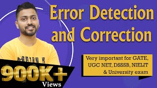 Lec27 Introduction to Error detection and Correction  Computer Networks [upl. by Forsta]