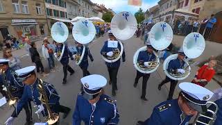 Polizeimusik ZürichStadt an Tattoo Parade Avenches [upl. by Nagn588]