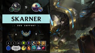 Skarner Support vs Braum  EUW Challenger Patch 1411 [upl. by Travers]