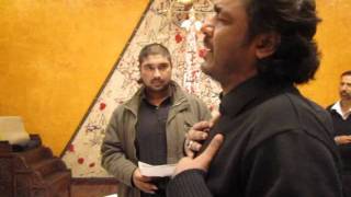 Asghar Khan Reciting Noha Mainu Veeran Tairian Karachi 2011 [upl. by Thorny581]