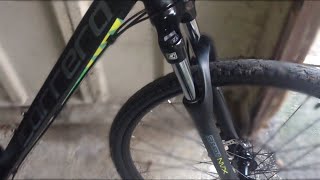 Carrera crossfire 2017 hybrid bike review [upl. by Tony]