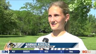 Perrysburgs Hannah Kersten Races to Cement Her Legacy [upl. by Annibo804]