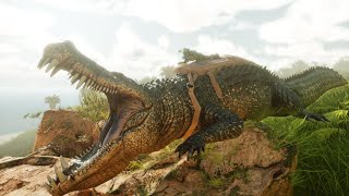 Deinosuchus Are Amazing Ark Survival Ascended The Island Modded [upl. by Keeley]