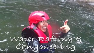 Solo Travel Sri Lanka Canyoneering and White Water Rafting at Kitulgala [upl. by Sidoeht879]