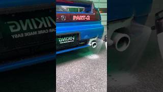 Egzoz temizleme 🧼 cleaning otoyıkama detailing car araba mop egzoz egzozsesi temizlik [upl. by Nadirehs]