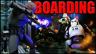 Clone Squad BOARDS HOSTILE SHIP  XCOM 2 Clone Wars Conversion Mod S2E40 [upl. by Viviane]