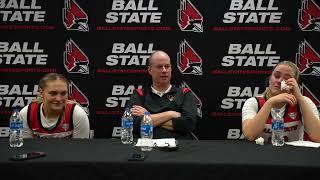 Womens Basketball Press Conference vs Toledo [upl. by Cousin]