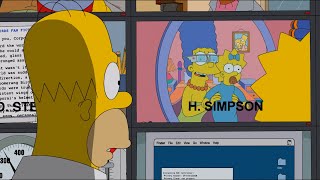 Homer espionne Marge par caméra  Les Simpson VF  S25E11 [upl. by Alonso]