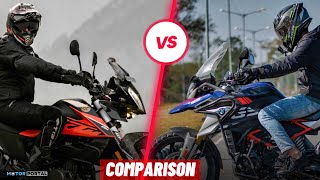 BMW G 310 GS Vs KTM Adventure 390 Comparison  Best Adventure tourer [upl. by Maxie]