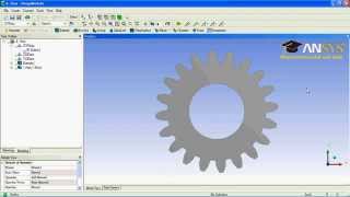 ANSYS WORKBENCH MODELING TUTORIAL9 [upl. by Janna255]