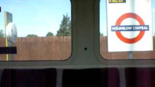 Piccadilly Line Osterley to Hounslow West [upl. by Stichter966]