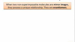 OChem 7 Enantiomers amp Diastereomers [upl. by Yrdnal72]