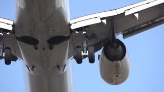 Whip crack sound from 737 wake turbulence [upl. by Guilbert]