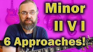 Minor II V I options  Melodic Minor Phrygian Chords and Tritone Substitutions [upl. by Ayhtin927]