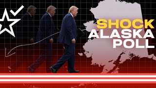 SHOCKING ALASKA POLL Donald Trump Leads by FOUR in SOLID Red State [upl. by Karrah]