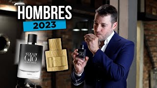 Los 10 mejores perfumes para hombre 2023 [upl. by Hairas515]