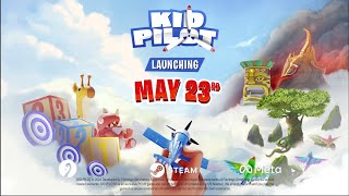 Kid Pilot  Release Date Announcement Trailer  PC VR [upl. by Attennot]