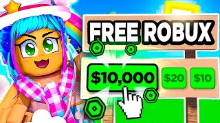 Does this FREE ROBUX Game Work [upl. by Carrick]