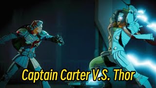 What If Captain Carter Fights Thor in 1602 [upl. by Herrington740]