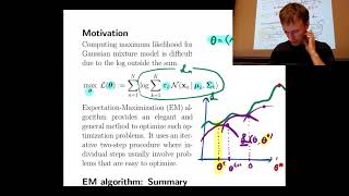 EPFL Machine Learning Course 2021  Week 11 part 2 [upl. by Eentruok]