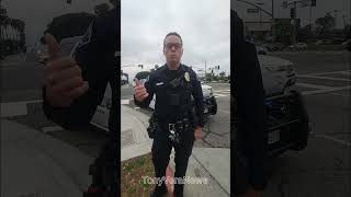 Redondo Police Stop me and said your being Detained Racial profiling at its best [upl. by Enialehs]