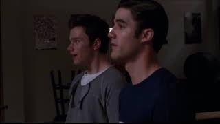 Glee  Blaine Tells Kurt Hes Going To Audition For The Role Of Tony 3x02 [upl. by Reynard789]