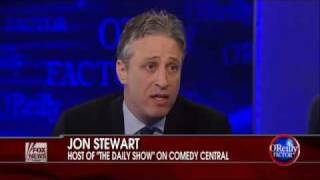 Interview of Jon Stewart by Bill OReilly Full Unedited Pt 3 of 5 [upl. by Ajed]