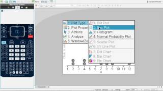 Box and whisker plot on TINspire [upl. by Xuaeb]