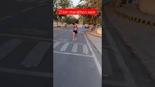 21km marathon race  national gold medal  viral video  athletics  physical  army  motivation [upl. by Ahsauqram932]