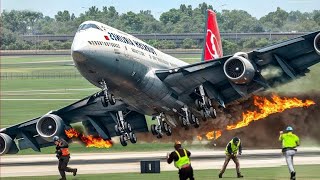 Tragic Terrifying Catastrophic Plane Crashes Filmed Seconds Before Disaster  Best Of The Week [upl. by Engleman152]