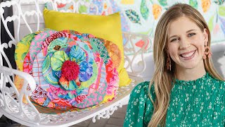 How to Make a Flower Petal Pillow  Free Project Tutorial [upl. by Leighton]