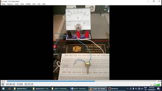 Lab 12  Conversion of Galvanometer into Voltmeter of range 0  3 volts [upl. by Odarnoc909]