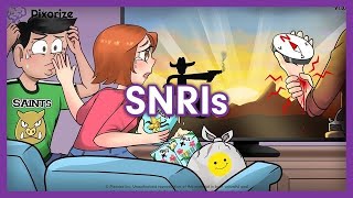 SNRI Antidepressant Mnemonic Review for NCLEX  How SNRIs Work Nursing Pharmacology [upl. by Auoh691]