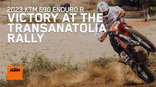 2023 KTM 690 ENDURO R wins Transanatolia Rally with Xavier de Soultrait  KTM [upl. by Charry]