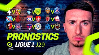 LIGUE 1  9 PRONOSTICS FOOTBALL GAGNANT POUR CE WEEKEND  29éme journée [upl. by Aerdnu992]