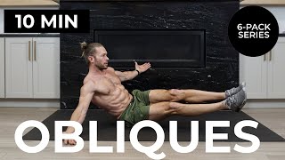 10 Min Obliques Sculpt  6 Pack Abs Starter Series [upl. by Ridglea]