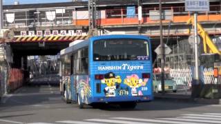 【阪神バス】239いすゞPJLV234L1＠阪神甲子園1302 [upl. by Elitnahc83]