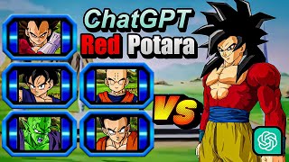 ChatGPT Dragon Ball Z Budokai Tenkaichi 3 RED POTARA Boss Fight Was HELL [upl. by Atilal]