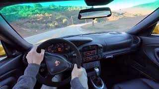 POV  2004 Porsche 996 GT3  Canyons [upl. by Aihtenyc]