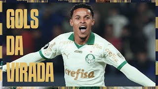 GOLS DA VIRADA  IND DEL VALLE 2 X 3 PALMEIRAS  CONMEBOL LIBERTADORES 2024 [upl. by Aikaj]