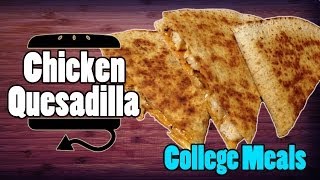 Chicken Quesadilla Taco Bell Style [upl. by Anirhtak678]