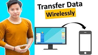 How to Transfer all files between computer and Mobile Wirelessly For Free [upl. by Nev437]