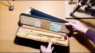 UNBOXING Moeck Rottenburgh Tenor Recorder in Boxwood 4404 The first impressions [upl. by Mide]