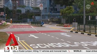 Singapore authorities will continue to review develop road safety schemes [upl. by Pallaton]