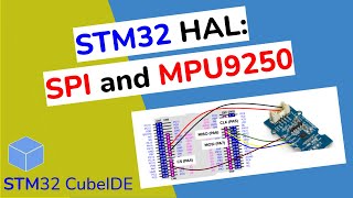 STM32 SPI MPU9250 IMU detailed guidance [upl. by Raab]