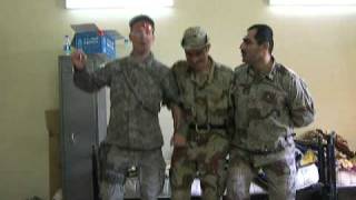 Dancing with Kurdish Soldiers Baghdad [upl. by Branca]