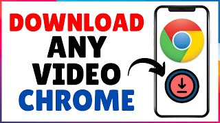 How To Download Any Video From Any Website Using Chrome Browser [upl. by Letram]