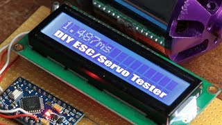 Make your own ESCServo Tester [upl. by Niro224]