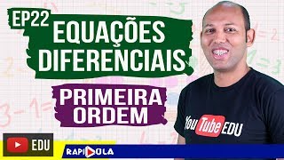 EQUAÇÃO DIFERENCIAL EP 22 🔴 LINEAR DE PRIMEIRA ORDEM ➡️ INTRODUÇÃO [upl. by Leonie]