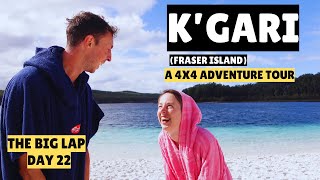 A Day on Fraser Island  KGari  The Big Australian Lap  Day 22 [upl. by Mohsen603]